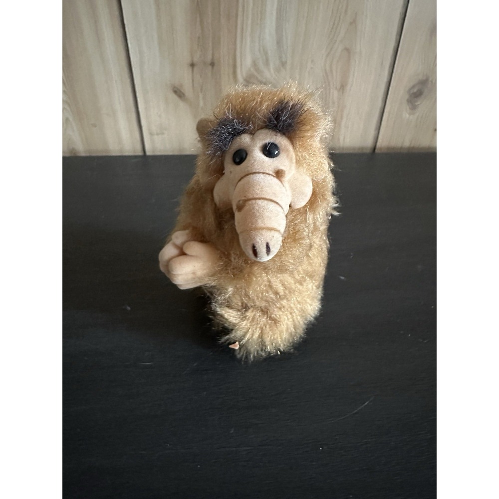 Vtg 80's ALF the ALIEN 3" Plush Clip on FINGER GRABBER Pencil Hugger Russ Korea